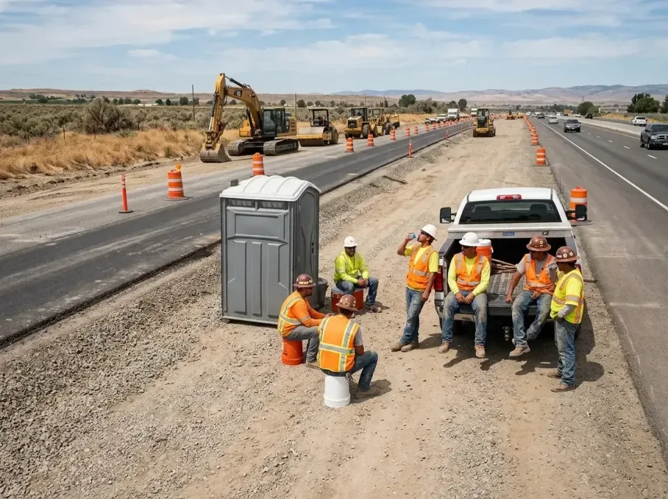 highway-road-construction-crew-007 — frequently asked questions, Porta Potty and Restroom Rentals in Mukwonago, WI